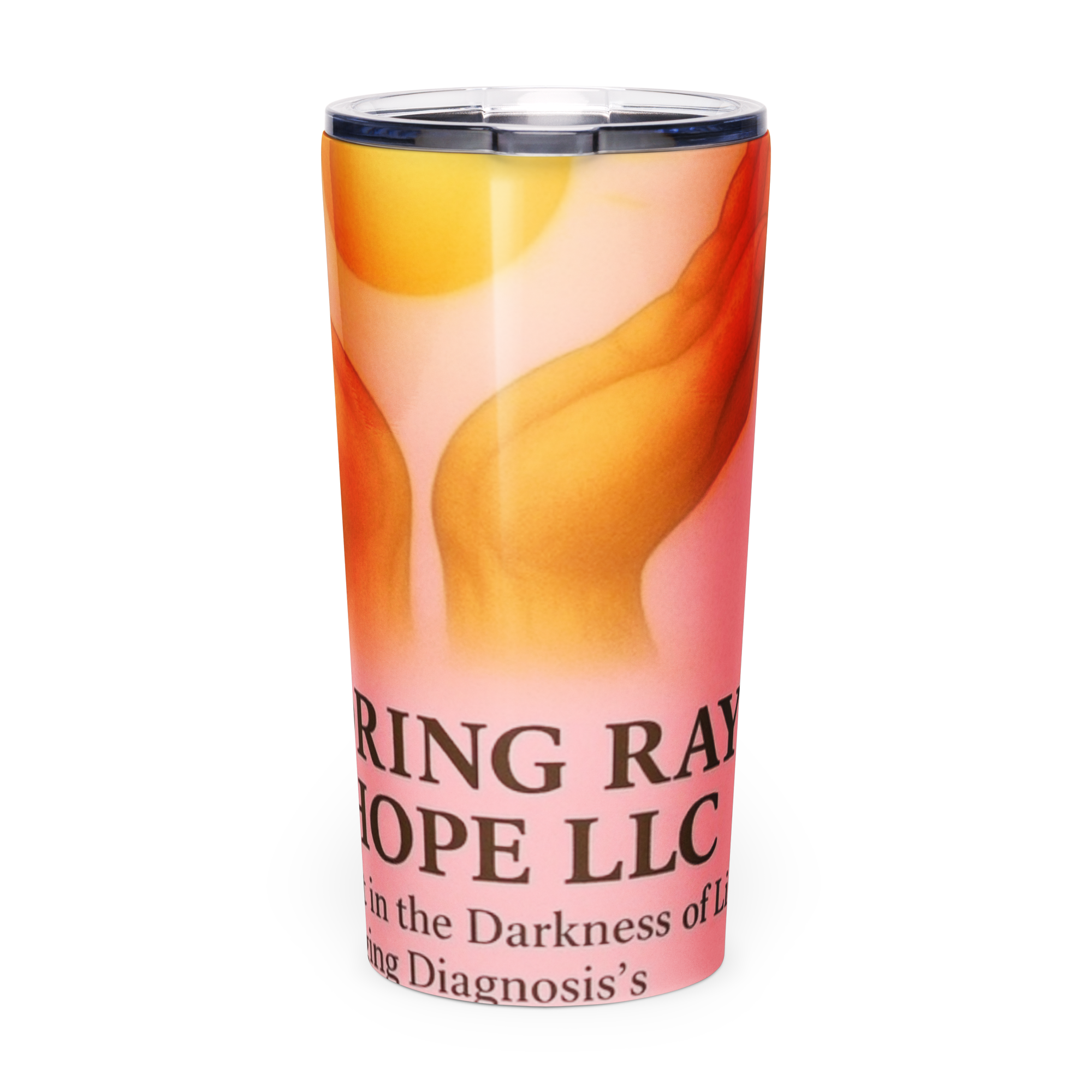 Tapered stainless steel tumbler image 0