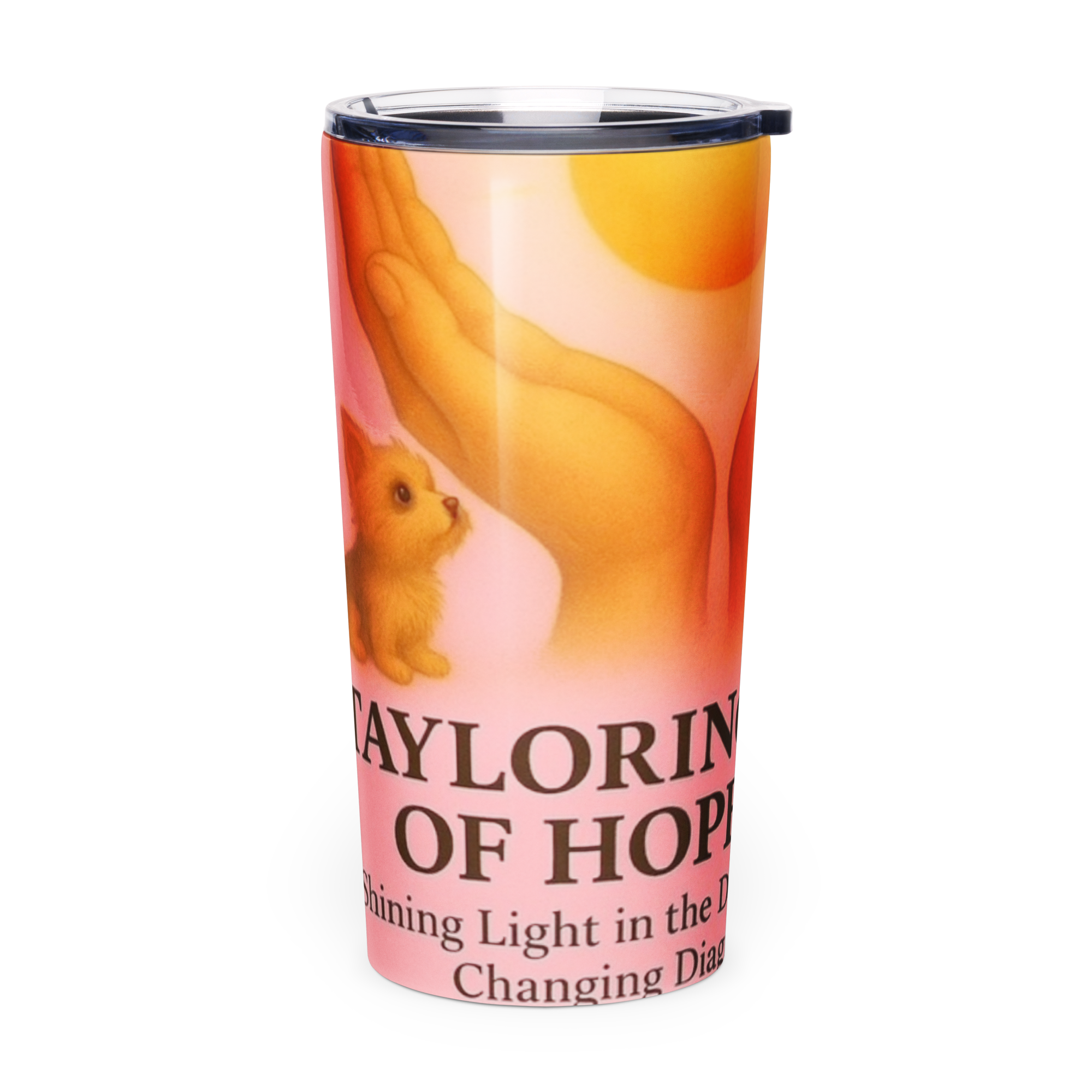 Tapered stainless steel tumbler image 3