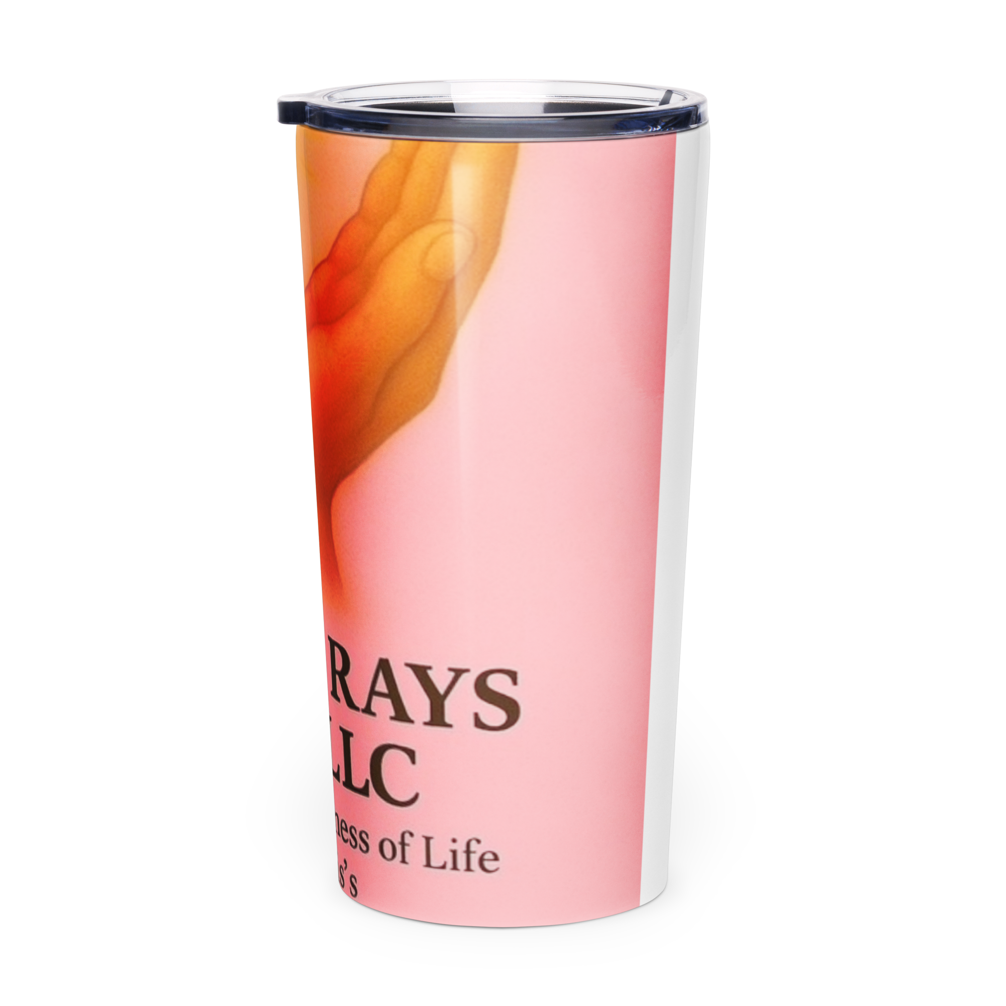 Tapered stainless steel tumbler image 2